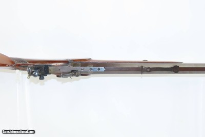 Antique JOHN WURFFLEIN .415 Caliber Percussion TARGET Rifle Schuetzen Phila Philadelphia, Pennsylvania Precision Long Rifle - Image 11 of 18