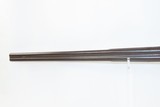 ENGRAVED Antique CHERET of PARIS Double Barrel Side/Side FLINTLOCK Shotgun225+ Year Old Shotgun w/ CHECKERED STOCK - 10 of 17
