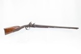 ENGRAVED Antique CHERET of PARIS Double Barrel Side/Side FLINTLOCK Shotgun225+ Year Old Shotgun w/ CHECKERED STOCK - 12 of 17