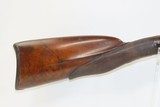 ENGRAVED Antique CHERET of PARIS Double Barrel Side/Side FLINTLOCK Shotgun225+ Year Old Shotgun w/ CHECKERED STOCK - 13 of 17