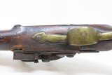 Antique Pre-1813 ENGLISH Brass Barrel .58 Cal. MANSTOPPER FLINTLOCK Pistol
Late 1700s/Early 1800s PRIVATE PROOFED Pistol - 12 of 17