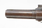 c1700s BRESCIAN ITALIAN Style Antique .50 Cal. FLINT SNAPHAUNCE Belt Pistol ENGRAVED Mid-18th Century SNAPHAUNCE FLINTLOCK Pistol - 8 of 15
