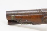 c1700s BRESCIAN ITALIAN Style Antique .50 Cal. FLINT SNAPHAUNCE Belt Pistol ENGRAVED Mid-18th Century SNAPHAUNCE FLINTLOCK Pistol - 15 of 15
