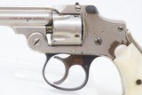 SMITH & WESSON 2nd Model NEW DEPARTURE .32 Safety Hammerless REVOLVER C&R6-Shot ‘LEMMON SQUEEZER” with PEARL GRIP - 4 of 20