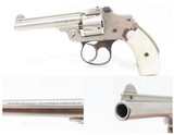 SMITH & WESSON 2nd Model NEW DEPARTURE .32 Safety Hammerless REVOLVER C&R6-Shot ‘LEMMON SQUEEZER” with PEARL GRIP - 1 of 20