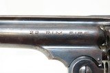 HARRINGTON & RICHARDSON .22 Caliber RF Double Action HAMMERLESS Revolver
Early 20th Century H&R Top Break .22 Cal. Revolver - 12 of 21