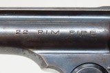 HARRINGTON & RICHARDSON .22 Caliber RF Double Action HAMMERLESS Revolver
Early 20th Century H&R Top Break .22 Cal. Revolver - 6 of 21