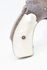 SMITH & WESSON 1st Model .32 Caliber Safety Hammerless C&R “LEMON SQUEEZER” 1st Model 6-Shot Revolver Conceal Carry w/PEARL GRIPS - 18 of 20