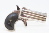Classic REMINGTON Double DERINGER .41 Caliber Rimfire Type II C&R PISTOLOver/Under .41 Caliber Hideout Pistol - 12 of 14