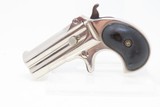 Classic REMINGTON Double DERINGER .41 Caliber Rimfire Type II C&R PISTOLOver/Under .41 Caliber Hideout Pistol - 2 of 14