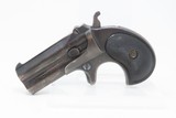 REMINGTON ARMS-U.M.C. Type III Double DERINGER .41 Cal. Rimfire C&R PISTOLLong-Lived American Conceal and Carry Pistol - 2 of 14
