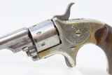 Antique COLT “Open Top” SPUR TRIGGER .22 Caliber RIMFIRE Pocket REVOLVERColt’s Answer to Smith & Wesson’s No. 1 Revolver - 4 of 18