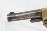 Antique COLT “NEW LINE” .22 Caliber Rimfire ETCHED PANEL Pocket Revolver
Nickel Plated SELF DEFENSE Hideout Revolver - 5 of 17