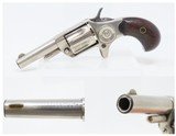 Antique 5-Shot COLT “NEW LINE” .30 Caliber RF ETCHED PANEL POCKET RevolverEARLY PRODUCTION 3-Digit Serial Number “128”
