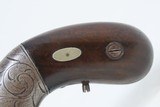 c1840s mfr. BROADWAY NYC ALLEN & THURBER .32 Cal PEPPERBOX Revolver Antique J.G. Bolen NEW YORK RETAILER Marked - 3 of 17