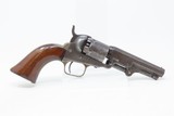 CIVIL WAR Antique COLT Model 1849 POCKET .31 Caliber PERCUSSION Revolver
Handy WILD WEST SIX-SHOOTER Made In 1860 - 17 of 20