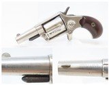 Antique COLT “NEW LINE” .38 Caliber Rimfire ETCHED PANEL Pocket RevolverWILD WEST Conceal & Carry SELF DEFENSE Gun