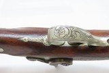 c1850s Antique DERINGER .38 Caliber Percussion Pistol ENGRAVED 1850s ENGRAVED Self Defense Pistol! - 12 of 17