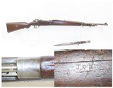 STEYR Model 12/61 CHILEAN Contract 7.62x51mm Cal. MAUSER INFANTRY Rifle C&R AUSTRIAN MADE Contract Rifle w/CHILEAN CREST & BAYONET - 1 of 22