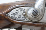 BRACE of FRENCH Antique MARTIAL Pistols Flintlock to Percussion Conversions .60 Caliber Swamped Octagonal Barrels - 7 of 25
