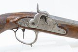 BRACE of FRENCH Antique MARTIAL Pistols Flintlock to Percussion Conversions .60 Caliber Swamped Octagonal Barrels - 5 of 25