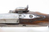 BRACE of FRENCH Antique MARTIAL Pistols Flintlock to Percussion Conversions .60 Caliber Swamped Octagonal Barrels - 10 of 25