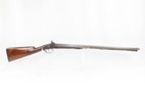 Antique CASED & Engraved MANTON Percussion DOUBLE BARREL SxS HAMMER Shotgun Early to Mid-19th Century European 14 Gauge Side by Side - 16 of 25