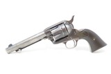 1900 COLT “PEACEMAKER” .32-20 WCF Caliber SINGLE ACTION ARMY C&R Revolver
Colt SAA 6-Shooter Made in 1900 - 2 of 19
