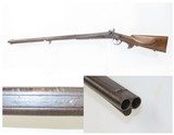 AUSTRIAN Antique “DASCH IN GRATZ” DOUBLE Rifle .65 Caliber PERCUSSION SxSEUROPEAN Hunting Rifle Made Circa the Mid-1800s - 1 of 17