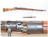 World War II Era TURKISH ANKARA Model 98 8x57mm Caliber MAUSER Rifle C&R
Turkish Military INFANTRY Rifle with BAYONET - 1 of 20