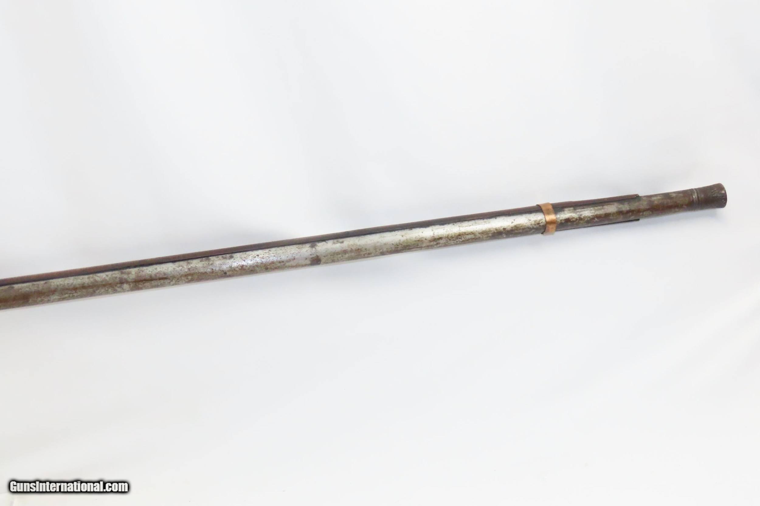 MASSIVE 1700s Antique TORADAR MATCHLOCK Smooth Bore .60 Caliber Musket ...