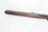 MASSIVE 1700s Antique TORADAR MATCHLOCK Smooth Bore .60 Caliber Musket Mughal Empire Indian with LONG 53-3/4 Barrel - 9 of 17