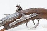 EUROPEAN Antique .50 Caliber FLINTLOCK Pocket/Holster SELF DEFENSE PistolCannon Barrel with Iron Pommel Cap - 15 of 16