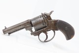 Antique “BRITISH BULLDOG” Double Action .38 Caliber Revolver Liege Proofed Belgian Double Action SELF DEFENSE Revolver - 2 of 18