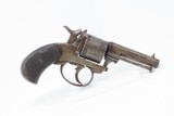 Antique “BRITISH BULLDOG” Double Action .38 Caliber Revolver Liege Proofed Belgian Double Action SELF DEFENSE Revolver - 15 of 18