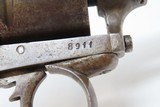 Antique “BRITISH BULLDOG” Double Action .38 Caliber Revolver Liege Proofed Belgian Double Action SELF DEFENSE Revolver - 14 of 18