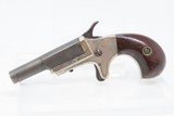 RARE Antique J. M. MARLIN 1st Model .22 Caliber Rimfire Wild West DERINGERMarlin’s FIRST HANDGUN and 1 of only 4000 Manufactured! - 2 of 16