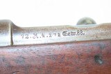 Antique LUDWIG LOEWE GEW. 88 Bolt Action GERMAN 7.92mm Cal. MILITARY Rifle
TURKISH MARKED Model 1888 GEWEHR COMMISSION RIFLE - 15 of 22