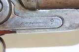 BELGIAN A. GREENER 12 Gauge Double Barrel SxS HAMMER Shotgun C&R Turn of the Century Import from Belgium to the U.S. - 14 of 20