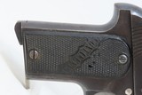 WORLD WAR I Era Spanish RUBY Type .32 ACP Pistol Spain Pocket Sidearm C&R
“LOOKING-GLASS” Tradenamed 7.65x17mm Browning - 16 of 18