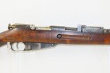 1944 Dated WORLD WAR II Era FINNISH VKT Mosin-Nagant M39 C&R INFANTRY Rifle VALTION KIVAARITEHDAS States Rifle Factory Produced - 4 of 21