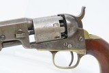 CIVIL WAR Antique COLT Model 1849 POCKET .31 Caliber PERCUSSION Revolver
Handy WILD WEST SIX-SHOOTER Made In 1863 - 4 of 20