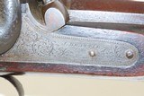Engraved J. BEATTIE Full-Stock .45 Caliber Percussion BRITISH MATCH RifleBeautiful Handmade LONDON Precision Rifle - 6 of 20