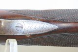 Engraved J.P. SAUER & SOHN Side x Side Boxlock 16 g. HAMMERLESS Shotgun C&R German DOUBLE BARREL 16 Gauge with EXTRACTORS - 8 of 22