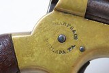 CIVIL WAR Era Antique C. SHARPS Model 1 .22 Cal. Rimfire PEPPERBOX Pistol
WILD WEST/RIVERBOAT Pocket Revolver - 15 of 19