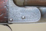 ENGRAVED Antique W.W. GREENER Double Barrel Side x Side HAMMERLESS ShotgunNice 12 Gauge with CHECKERED STOCK & EXTRACTOR - 14 of 19