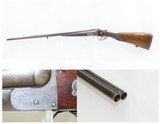 ENGRAVED Antique W.W. GREENER Double Barrel Side x Side HAMMERLESS ShotgunNice 12 Gauge with CHECKERED STOCK & EXTRACTOR