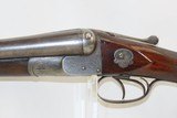 ENGRAVED Antique W.W. GREENER Double Barrel Side x Side HAMMERLESS ShotgunNice 12 Gauge with CHECKERED STOCK & EXTRACTOR - 4 of 19
