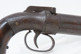 ALLEN & THURBER Antique WORCHESTER PERIOD .32 Bar Hammer PEPPERBOX Revolver First American Double Action Revolving Percussion Pistol - 14 of 15