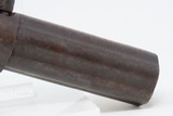 ALLEN & THURBER Antique WORCHESTER PERIOD .32 Bar Hammer PEPPERBOX Revolver First American Double Action Revolving Percussion Pistol - 15 of 15